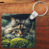 Forest Guardian Feline Sleutelhanger (Achterkant)