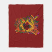 Forest Guardian Fleece Deken (Voorkant)