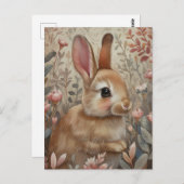 Forest Guardian - Het bruine konijn Briefkaart (Voorkant / Achterkant)