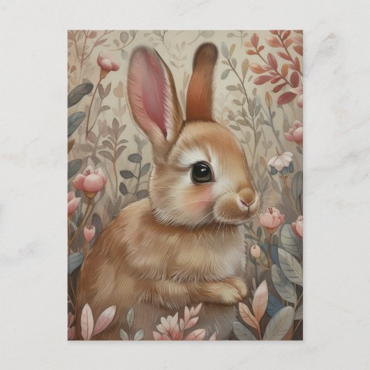 Forest Guardian - Het bruine konijn Briefkaart (Voorkant)