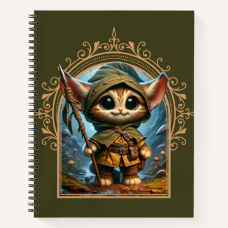 Forest Guardian Kat – Een grillig fantasiedier Notitieboek