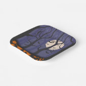 Forest Halloween Papieren Bordje (Gebogen)