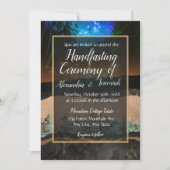 Forest handfasting uitnodiging (Voorkant)