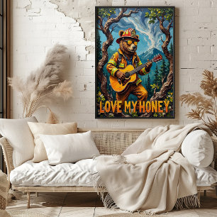 Forest Harmony: Beer's Tree Top Tune Poster