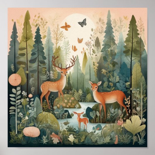 Forest Harmony Poster (Voorkant)