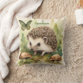 Forest Hedgehog Geslacht Neutraal Gepersonaliseerd Kussen (Deken)