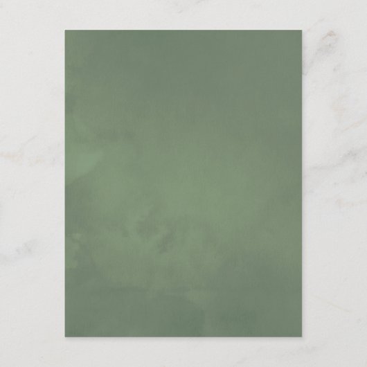 Forest Herbarium Geometrische bruiloft Gast Detail Informatiekaartje (Achterkant)