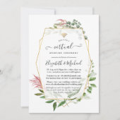 Forest Herbarium Geometrische Online Virtuele Brui Kaart (Voorkant)