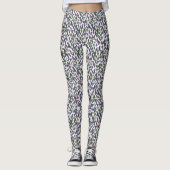 Forest Hill Paint Smudge over witte Leggings (Voorkant)