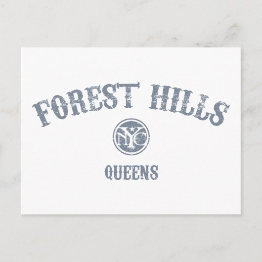 Forest Hills Briefkaart (Voorkant)
