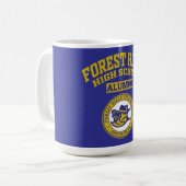 Forest Hills High School NY Alumni Mok (Voorkant links)