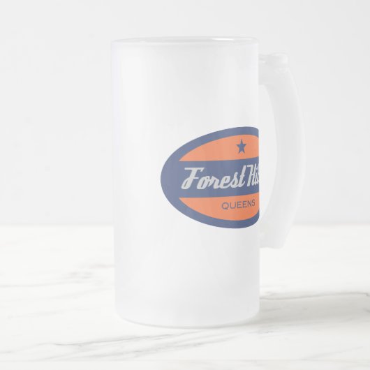 Forest Hills Matglas Bierpul (Voorkant rechts)