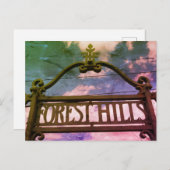 Forest Hills, Queens, NYC Briefkaart (Voorkant / Achterkant)