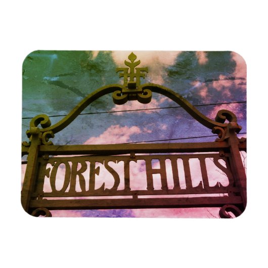 Forest Hills, Queens, NYC Magneet (Horizontaal)