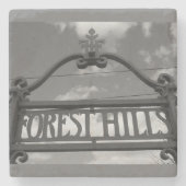 Forest Hills, Queens, NYC Stenen Onderzetter (Voorkant)