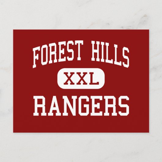 Forest Hills - Rangers - High - Forest Hills Briefkaart (Voorkant)