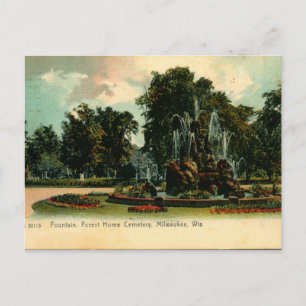 Forest Home Cemtery, Milwaukee Wisconsin  Briefkaart