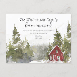 Forest Home Change of Address Briefkaart