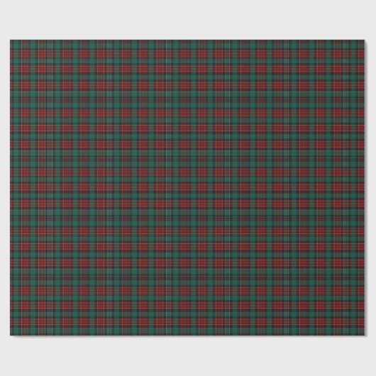 Forest Hunter Tartan Cadeaupapier (Vlak)