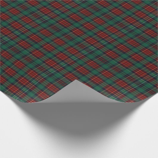 Forest Hunter Tartan Cadeaupapier (Hoek)