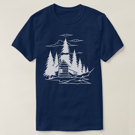 Forest Hut T-shirt (Design voorkant)