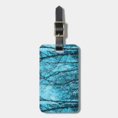 Forest In Azure Bagagelabel (Voorkant verticaal)