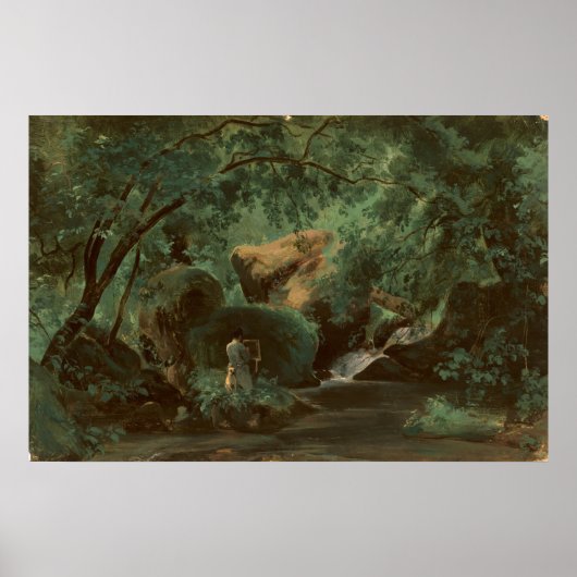 Forest Interior - André Giroux Fine Art Poster (Voorkant)