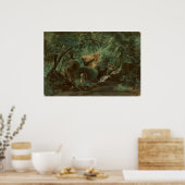 Forest Interior - André Giroux Fine Art Poster (Keuken)
