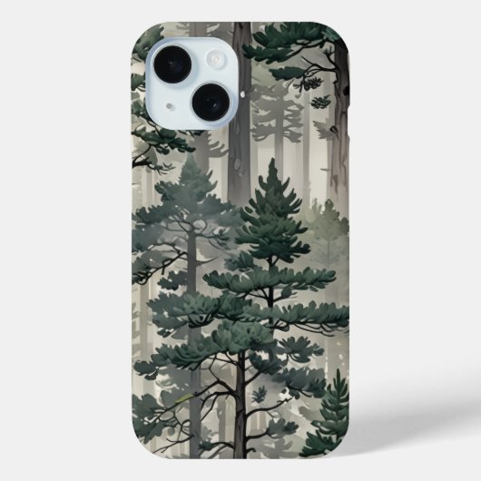 Forest iPhone / iPad case (Achterkant)