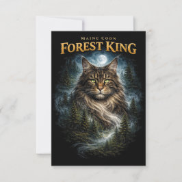 Forest King Bedankkaart