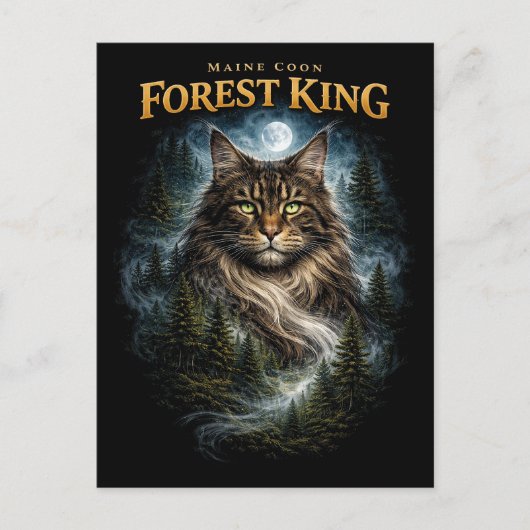 Forest King Briefkaart (Voorkant)