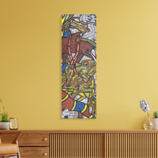 Forest King Canvas Afdruk (Insitu (Woonkamer))