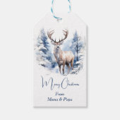 Forest King Holiday Cadeaulabel (Voorkant)