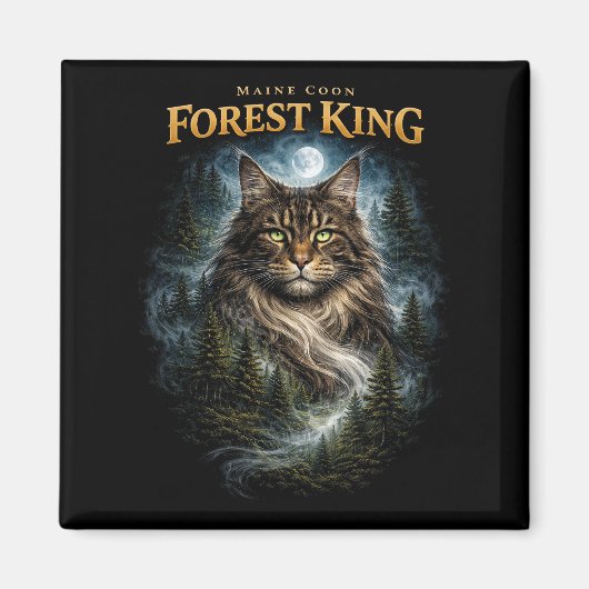 Forest King Magneet (Voorkant)