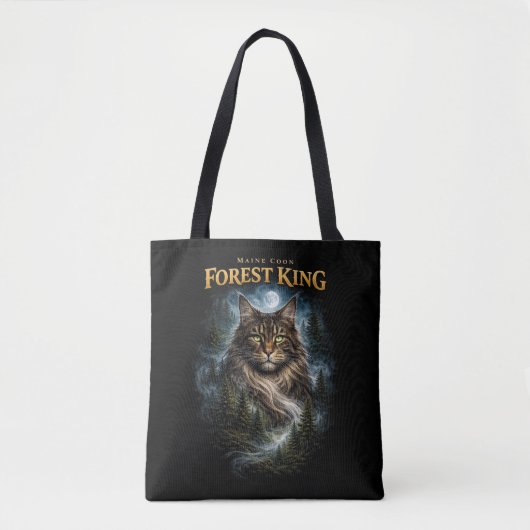 Forest King Tote Bag (Voorkant)