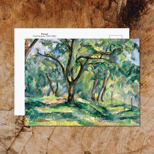 Forest Landscape Paul Cezanne Briefkaart