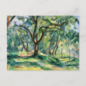 Forest Landscape Paul Cezanne Briefkaart (Voorkant)