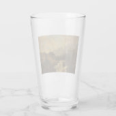 Forest Landscape Scene (door Josef Kriehuber) Glas (Achterkant)