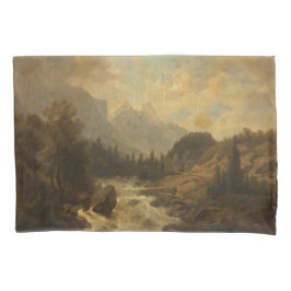 Forest Landscape Scene (door Josef Kriehuber) Kussensloop