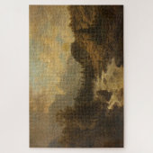 Forest Landscape Scene (door Josef Kriehuber) Legpuzzel (Verticaal)