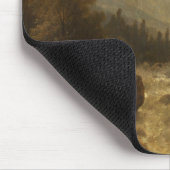 Forest Landscape Scene (door Josef Kriehuber) Muismat (Hoek)