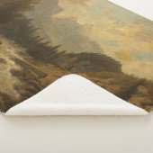 Forest Landscape Scene (door Josef Kriehuber) Sherpa Deken (3/4)