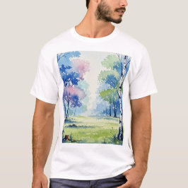 Forest landscape t-shirt