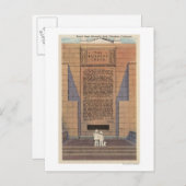 Forest Lawn Memorial Park, Bouwer gemaakt Briefkaart (Voorkant / Achterkant)