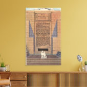 Forest Lawn Memorial Park, Bouwer gemaakt Canvas Afdruk (Insitu (Woonkamer))