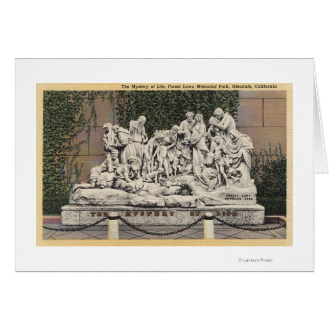 Forest Lawn Memorial Park, Mystery of Life (Voorkant Horizontaal)