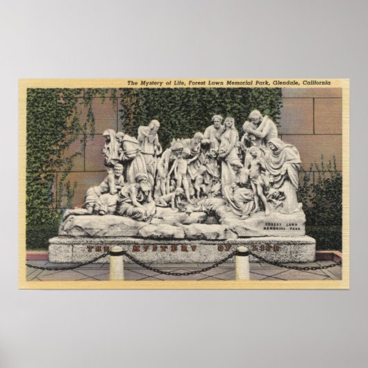 Forest Lawn Memorial Park, Mystery of Life Poster (Voorkant)