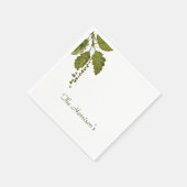 Forest Leaves Paper Napkins Servet (Hoek)
