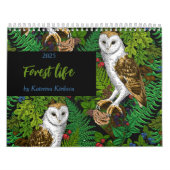Forest life Calendar Kalender (Hoes)