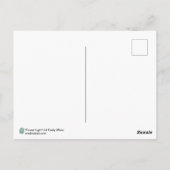 Forest Light Angel Fairy Bossen Fantasy Art Print Briefkaart (Achterkant)